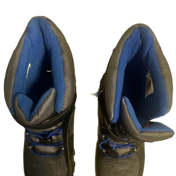 D&G Kids Black and Blue Snow Boots - Picture 4 of 4